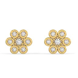 Silvermist 925 Sterling Silver Luna Tiny Stud Earrings for Women & Girls-picture-29