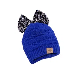 TIPY TIPY TAP Kids Beanie Woollen Cap With Bow Dertail-image-50