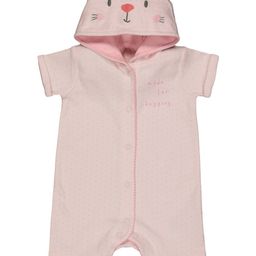 mothercare Infant Girls Off-White & Pink Printed Rompers-image-17