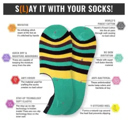 Man Arden Multicolor Striped Socks image 3