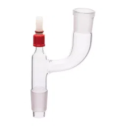 Supertek Swan Neck Adapter With Screw Thread, Socket Size 29/32, Cone Size 29/32, 14.324.0025 image 1