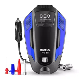 Inalsa ITC 03 Compact Tyre Inflator (Black and Blue)-picture-22