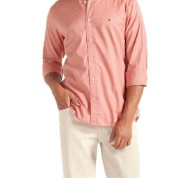 Tommy Hilfiger Teaberry Blossom Cotton Regular Fit Shirt-picture-16