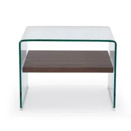 Durian Clear Glass Glass Contemporary Side Table-image-57