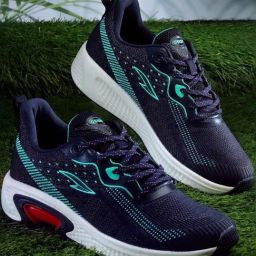 Asian Men's Navy Running Shoes-image-45