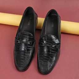 Code by Lifestyle Men's Black Casual Loafers-image-69
