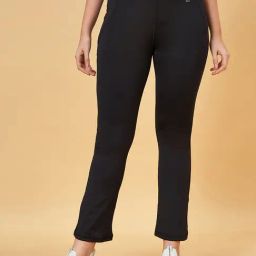 Ajile by Pantaloons Black Sports Track Pants-image-74