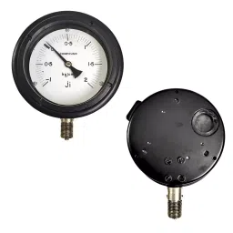 Japsin Instrumentation Economical Compound Gauge -1 to 2 Kg/cm² Range 100 mm (4 inch) Dial Size, JIPL-EPG-100MM-B11-35