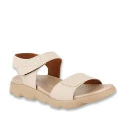 MediFeet Women's Cream Ankle Strap Sandals-picture-20
