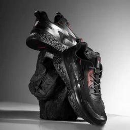 Furo by Red Chief Men's Black Running Shoes-image-92