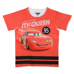 Disney by Wear Your Mind Boys Red Printed Round Neck T-shirt-image-24