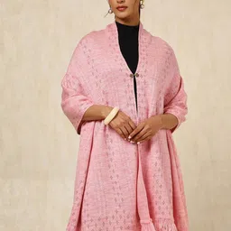 Soch Women Abstract Woven Design Acrylic Shawl-image-17