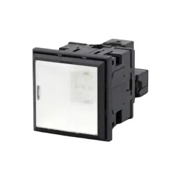 Fuji Electric LED Illumination Type Operation Display Device Square Indicator, DP40T2N-WWM3-8
