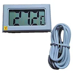 Lab Junction Digital LCD Thermometer With Wired Probe for Fridges LJ-1495-2