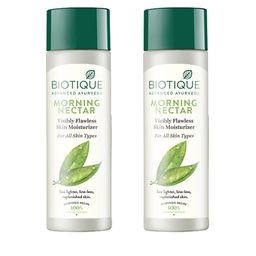 Biotique Set of 2 Morning Nectar Visibly Flawless Skin Moisturizer - 190 ml each-43