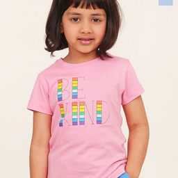 Campana Girls Pack Of 2 Graphic Printed Round Neck Cotton T-shirts-picture-19