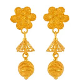 P.C. Chandra Jewellers 22 kt Gold Earrings-picture-40