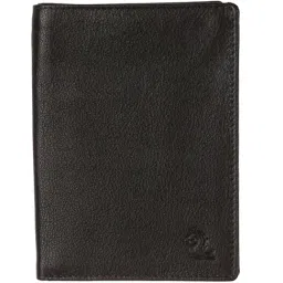 Kara Brown Formal Leather Passport Holder Wallet For Men-picture-31
