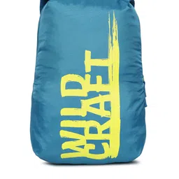 Wildcraft Unisex Teal & Yellow Brand Logo Backpack-41