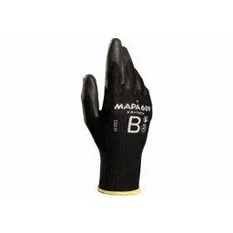 Mapa KryTech 609 Black Polyurethane Abrasion Resistant Cut Resistant General Purpose Puncture Resistant Tear, 34609007-picture-0