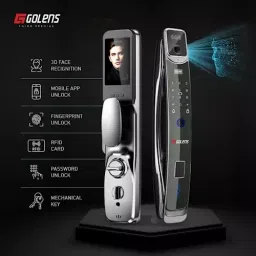 GOLENS Digital Door Lock with 3D Face ID Biometric Lock, Keypad Code, X97 image 3