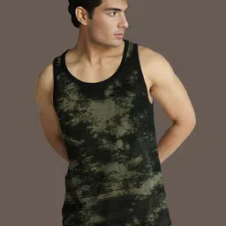 KELONBRO Printed Round Neck Basic Innerwear Vest OGR-SMOKEVESTS-image-22