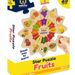 Webby Fruits Jigsaw Puzzle Mutlicolour - 25 Pieces-13