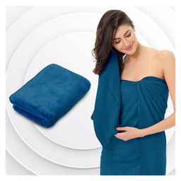 Sassoon Caldezonia 450 GSM Microfiber Bath Towel - Dark Blue-27