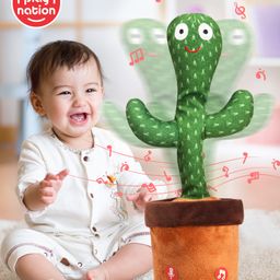 Play Nation Dancing Cactus Talking Toy- Height 32 cm-image-12