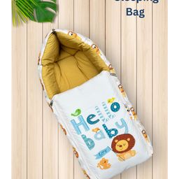 NEW COMER 3 in 1 Baby Bed Sleeping Bag & Carry Nest Cotton Baby Bedding for New Born & Infant Portable Bassinet for Baby Carrying & co Sleeping Unisex Baby Sleeping Bed 804 - Brown-image-42