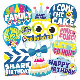 Wobbox Happy Birthday Props, Boss Baby Theme Decoration Items Blue -Pack Of 13-picture-12