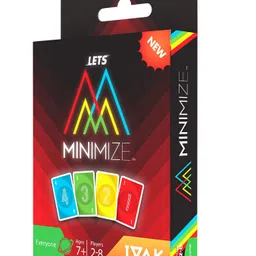 Funskool Minimize Card Game 108 Cards - Red-image-8