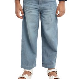 Under Fourteen Only Mild Washed Jeans - Blue-picture-12