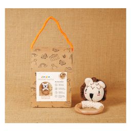 Jim N Jam Crochet Rattle and Teether - Beige-15