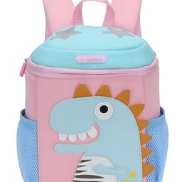 SCHOOLISH Dinosaur Bag for Children Backpacks Kindergarten Baby Boys and Girls School Anti-Lost Cartoon Bag- PACK OF 1- COLOR MAY VARY - Height 14 Inches-image-65