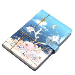 Rushabh Novelty Notebook 6279 Light Blue Animals 112-Pages Ruled-image-3