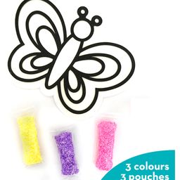 Imagimake Clay Sticker Butterfly- Multi color image 2