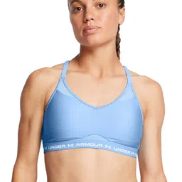 UNDER ARMOUR Crossback Medium Coverage Lightly Padded Training Bra 1386424-465-image-1
