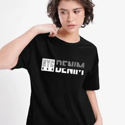 REYA Women Pack Of 2 Printed Regular Fit T-shirt-image-87