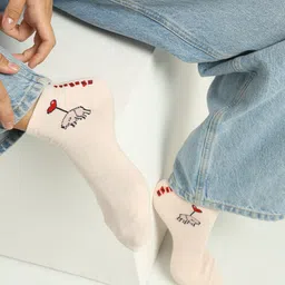 ONLY Women Pack Of 2 Patterned Ankle Length Socks-35