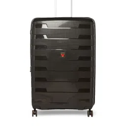 RONCATO Unisex Black Textured Spirit Hard-Sided Nero Large Trolley Suitcase-image-69