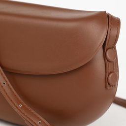 LULU & SKY PU Half Moon Sling Bag With Tasselled image 2
