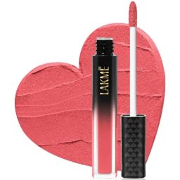 Lakme Velvet Matte Lip Mousse Sweetheart Pink - 4.6 gm-55