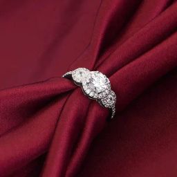 GIVA 925 Sterling Emblem Of Love Ring Fixed Size For Women-image-34