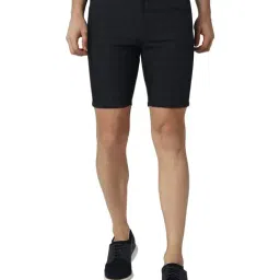 Peter England Navy Check Shorts-picture-31