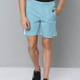 ALCIS Blue Slim Fit Shorts-image-39