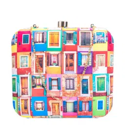 NR by Nidhi Rathi Multicolor Fabric Clutch-60