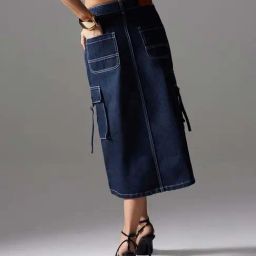 Miss Chase Blue Skirt-image-24