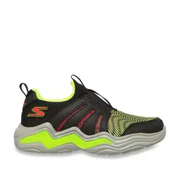 Skechers Boys ERUPTERS IV - ZANDOR Black Lime Lifestyle Shoes-image-46
