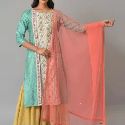 W Coral Embellished Dupatta-picture-18